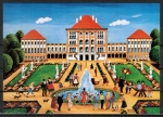 Ansichtskarte von Hanna Pfeiffer - "Schloss Nymphenburg" Mnchen)