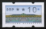Die Automatenmarken Nr. 2 -  dickes DBP  gehören mit zum Jahrgang 1993 !