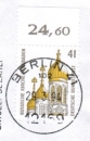 Bund 1687 als portoger. EF mit 41 Pf SWK aus Bogen auf Infopost im Ankauf gesucht !