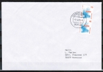 Bund 2009 C/D-Paar als portoger. EF mit 110 Pf SWK "EXPO" oben+unten geschn. aus MH auf Inl.-Brief 20-50g von 1999-2002, codiert