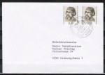 Bund 718 als portoger. MeF mit 2x 25 Pf Lucas Cranach auf Briefdrucksache bis 20g von 1979-1982