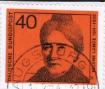 Bund 792 als portoger. EF mit 40 Pf Helene Lange auf Inlands-Brief bis 20g vom 1. Hj. 1974 im Ankauf gesucht !