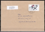 Bund 2308 als portogerechte EF mit 144 Cent El Lissitzky auf "kleinformatigem" Inlands-Brief über 50 Gramm von 2003-2005, B6-Format