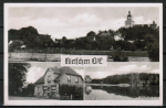 Ansichtskarte Rietschen, gelaufen 1952