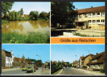Ansichtskarte Rietschen, wohl von 1989