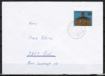 Bund 427 als portoger. EF mit 20 Pf Saarbrcken auf Inlands-Brief bis 20g von 1965-1966