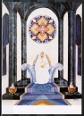 AK von Diana Stanley - Nr. 7 - "Die Hohepriesterin", um 1990 / 1995