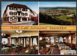 Ansichtskarte Oberzent / Beerfelden, Hotel - Caf "Schwanen" - Fam. Sattler, Datumsnotiz 1976