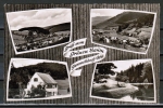 Ansichtskarte Oberzent / Gammelsbach, Gasthaus und Pension "Zum Grnen Baum" - Walter Denninger, gelaufen 1964 - Marke entfernt
