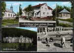 Ansichtskarte Oberzent /Hesselbach, Gasthaus und Pension "Zum Grnen Baum", coloriert, um 1965