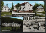 Ansichtskarte Oberzent /Hesselbach, Gasthaus und Pension "Zum Grnen Baum", coloriert, um 1965