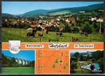 Ansichtskarte Oberzent / Hetzbach mit 3 Ansichten, um 1985