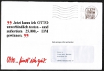 Bund 1037 als portoger. EF mit brauner 40 Pf B+S - Marke aus Rolle auf Inlands-Massendrucksache 20-30g von 1982-1989, Fensterkuvert mit Adresse