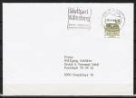 Bund 1140 u.g. als portoger. EF mit 80 Pf B+S unten geschnitten aus MH auf Inlands-Brief bis 20g von 1982-1989