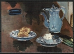 Ansichtskarte von Filippo De Pisis (1896-1956) - "Stilleben" (mit Kaffeekanne)