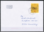 Bund 3036 als portoger. EF mit 58 Ct. Heinrich Hertz auf Inlands-Brief bis 20g von 2013, codiert