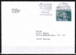 Bund 1997 als portoger. EF mit 110 Pf EZM aus Sächs. Schweiz-Block auf Inlands-Brief bis 20g von 1998-2002, codiert