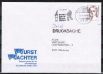 Bund 1305 als portoger. EF mit 80 Pf Clara Schumann auf Briefdrucksache bis 20g von 1989-1993