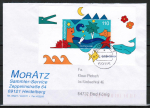 Bund 1980 als portoger. Block-EF mit 110 Pf Kinder-Block 1998 auf Inlands-Brief bis 20g von 1998, codiert