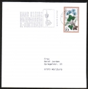 Bund 985 als portoger. EF mit 70 Pf Wohlfahrt 1978 auf Inlands-Nichtstandard-Infopost 14x14 cm bis 20g von 1997-2002