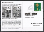 Bund 559 als portoger. EF mit 20 Pf Europa 1968 auf Inlands-Postkarte von 1968-1970