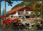 Ansichtskarte Kleinwalsertal / Mittelberg Restaurant Café Anna - Geschwister Fontain, um 1980