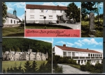 Ansichtskarte Oberzent /Hesselbach, Gasthaus und Pension "Zum Grnen Baum" - Robert Hemberger, coloriert, um 1965