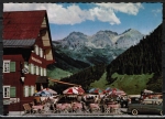 Ansichtskarte Kleinwalsertal / Mittelberg, Gasthaus "Alte Krone", gelaufen um 1965 / 1970, Marke entfernt