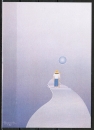 Ansichtskarte von Hiromiti Kamada - "Der Wanderer" (1982)