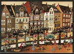 Ansichtskarte von Rosemarie Landsiedel - "Düsseldorf" (1974)