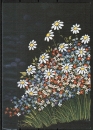 Ansichtskarte von Ivana Lovkovic-Matunci - "Blaue, weiße. rote und rosa Feldblumen" (1980)