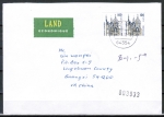 Bund 2188 D/u.g. MeF mit 2x 100 Pf / 0,51  SWK aus Skl.-MH auf bersee-Land-Brief nach China/AnkStpl.