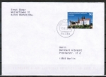 Bund 3062 als portoger. EF mit 90 Cent Albrechtsburg Meissen auf Inlands-Kompakt-Brief 20-50g von 2014, codiert