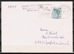 Bund 1342 als Ganzsachen-Ausschnitt aus 80 Pf SWK-"Recycling-Ganzsache" P 150 portoger. auf Inl.-Postkarte 1993-1997 verwendet