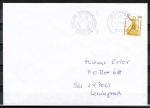 Bund 1401 als portoger. EF mit 140 Pf SWK aus Rolle auf Auslands-Brief bis 20g von 1989-1991 in die UdSSR, AnkStpl.