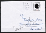 Bund 809 als portoger. EF mit 40 Pf Klopstock auf Inlands-Brief bis 20g vom Mai-Juni 1974
