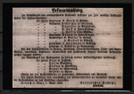 Repro-Foto einer Zeitungs-Bekanntmachung �ber den Briefmarken-Verkauf in Erbach und Umgebung von 1890