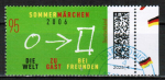 Bund 3974 - 95 Cent Fu�ball / Sommerm�rchen als sauber gestempelte lose Marke