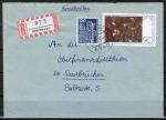 Bund 1029 als portoger. MiF mit 90 Pf Paul Klee + Zusatz auf Inlands-Einschreibe-Brief