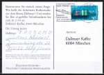Bund 1732 als portogerechte EF mit 80 Pf Europa 1994 auf Inlands-Postkarte von 1994-1997