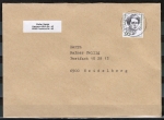 Bund 1391 als portoger. EF mit 170 Pf Frauen auf kleinformat. Inlands-Brief 20-50g von 1989-1993