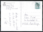 Bund 1342 als portoger. EF mit 80 Pf SWK C/o.g. aus MH auf Inlands-Postkarte von 1993-1997