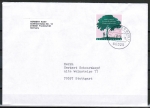 Bund 2483 als portoger. EF mit 144 Cent Naturfreunde auf "kleinformatigem" Inlands-Brief über 50g von 2005, B6-Format