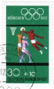 Bund 735 als portoger. EF mit 30 Pf Basketball aus MH / Block 8 auf Inlands-Postkarte von 1972-1974 im Ankauf gesucht !