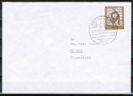 Bund 739 als portoger. EF mit 40 Pf Postmuseum auf Inlands-Brief bis 20g von 1972-1974