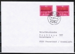 Bund 741 als portoger. MeF mit 2x 40 Pf Heinrich Schütz auf Briefdrucksache 20-50g von 1981
