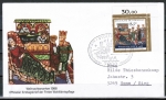 Bund 1396 als portoger. EF mit 80 Pf Weihnachten 1988 auf illustriertem Inl.-Brief bis 20g mit Weihnachts-Sonderstempel von 1988
