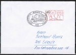 Bund 796 als portoger. EF mit 40 Pf Behinderte auf Inlands-Brief bis 20g mit ESST vom Febr. 1974
