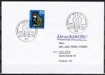 Bund 803 als berfrankierte EF mit 70 Pf Jugend 1974 auf Sonderstempel-Beleg von 1974