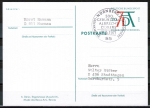 Bund Sonder-Ganzsachen-Postkarte Albrecht Dürer - PSo 3 - von 1971 als Inlands-Postkarte mit ESST im Mai 1971 gelaufen